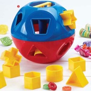 Colorful Shape Sorting Ball Toy